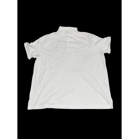 Polo Ralph Lauren Polo Shirt Mens Size XL Solid White Pre Owned - Picture 4 of 4